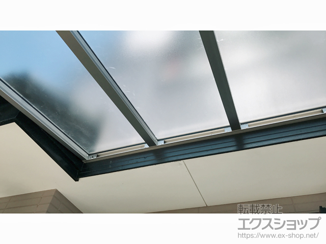 埼玉県さいたま市ののテラス屋根 ヴェクターテラス R型 テラスタイプ 単体 積雪〜20cm対応 施工例