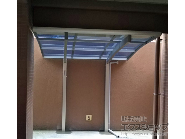 愛知県日進市ののサイクルポート・駐輪場 プレシオスポート ミニ 積雪〜20cm対応 施工例