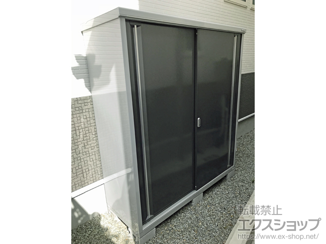 兵庫県神戸市のの物置・屋外倉庫 シンプリー 一般型 1740×615×1903 MJX-176E-PG 施工例