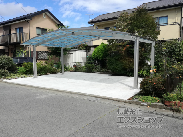 栃木県宇都宮市ののカーポート レイナトリプルポートグラン　積雪〜20cm対応 施工例