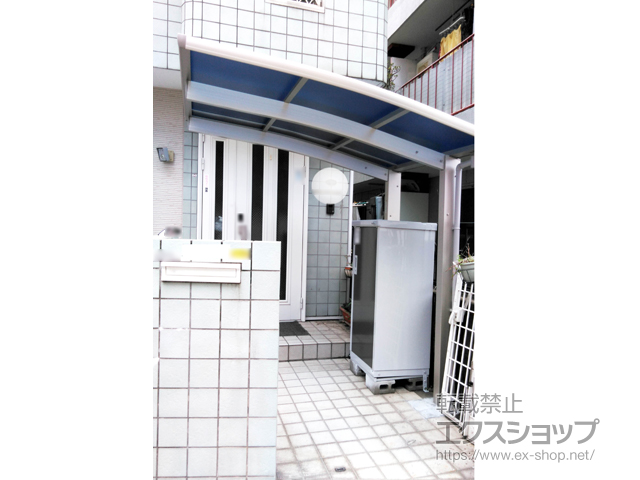 神奈川県川崎市ののサイクルポート・駐輪場 プレシオスポート ミニ 積雪〜20cm対応 施工例