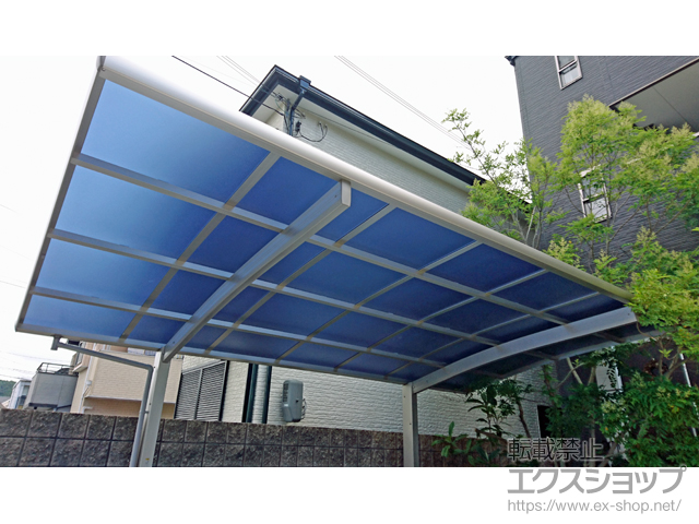 大阪府箕面市ののカーポート レイナポートグラン　積雪〜20cm対応 施工例