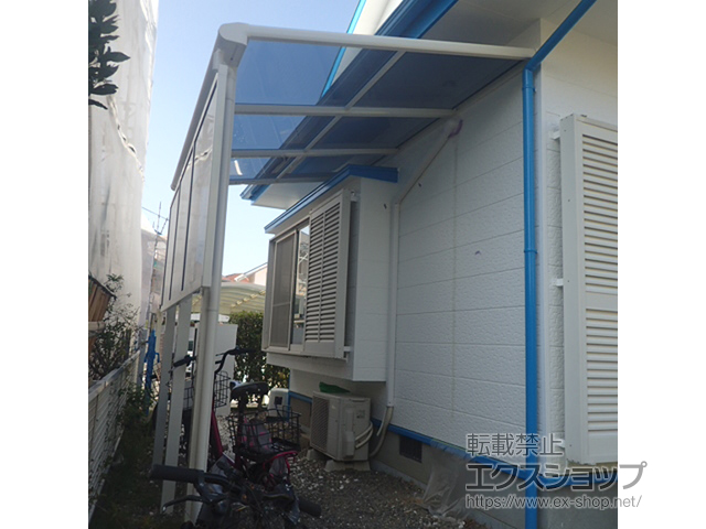 福岡県福岡市ののテラス屋根 ヴェクターテラス F型 テラスタイプ 単体 積雪〜20cm対応 施工例