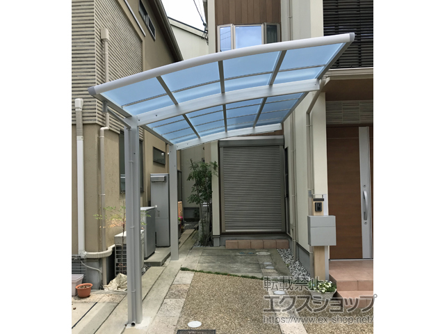 京都府宇治市ののカーポート レイナポートグラン　積雪〜20cm対応 施工例