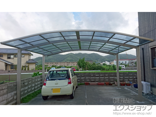 徳島県徳島市ののカーポート レイナツインポートグラン　積雪〜20cm対応 施工例
