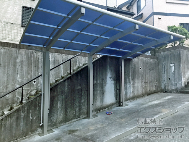 東京都八王子市ののカーポート レイナポートグラン50 積雪〜50cm対応 施工例