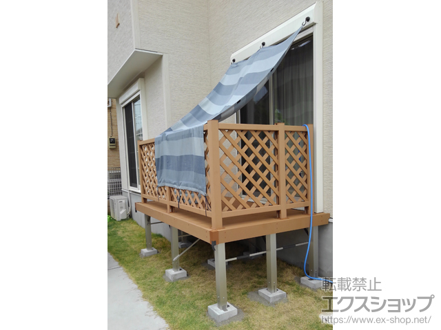 埼玉県久喜市ののウッドデッキ マージウッドデッキ 施工例