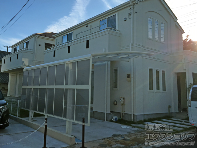 神奈川県川崎市ののカーポート レイナポートグラン　積雪〜20cm対応 施工例