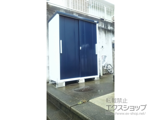 神奈川県藤沢市のの物置・屋外倉庫 クール COOL-1575 一般型 1500×750×1937 COOL-1575 施工例