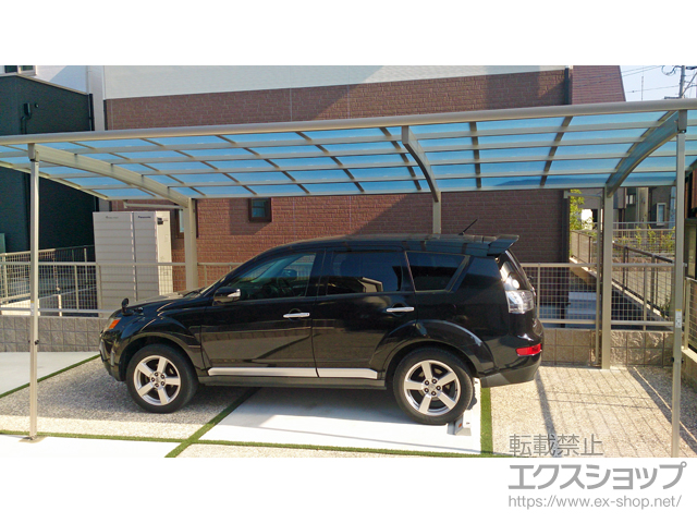 長崎県西彼杵郡長与町ののカーポート レイナポートグラン 延長　積雪〜20cm対応 施工例