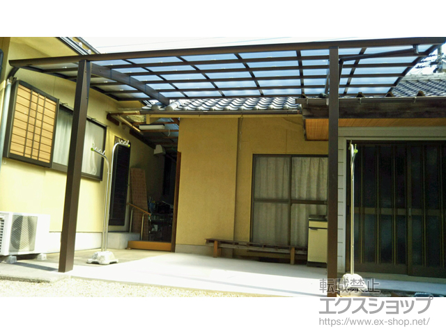 奈良県奈良市ののカーポート レイナポートグラン　積雪〜20cm対応 施工例