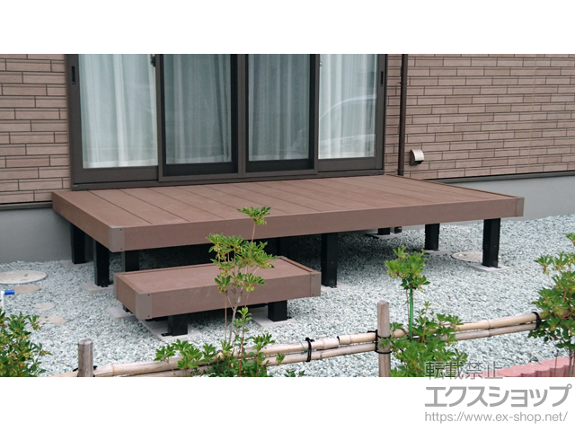 宮城県仙台市ののウッドデッキ リウッドデッキ 200 施工例