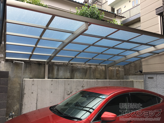 兵庫県神戸市ののカーポート レイナポートグラン　積雪〜20cm対応 施工例