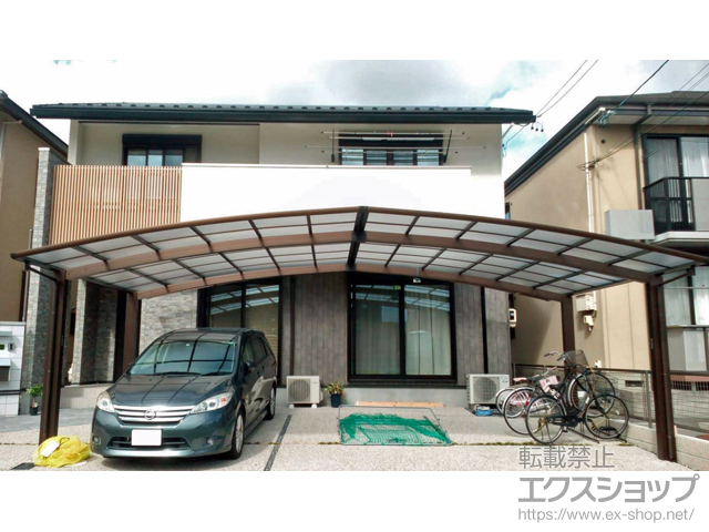 愛知県清須市ののカーポート レイナトリプルポートグラン　積雪〜20cm対応 施工例