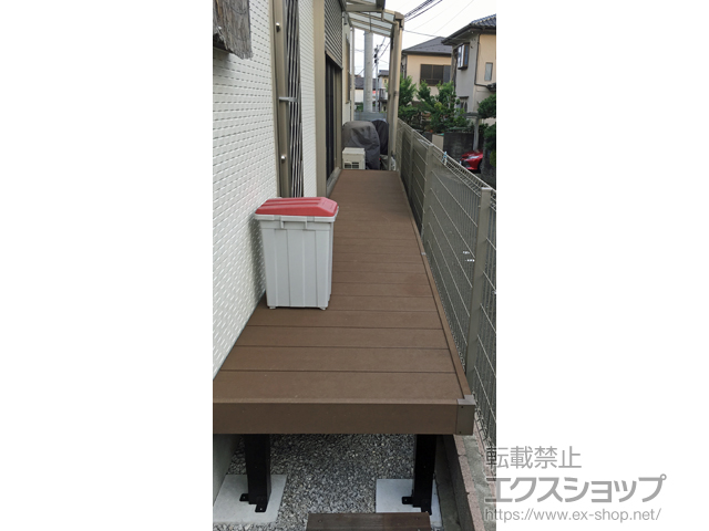 神奈川県横浜市ののウッドデッキ リウッドデッキ 200 施工例
