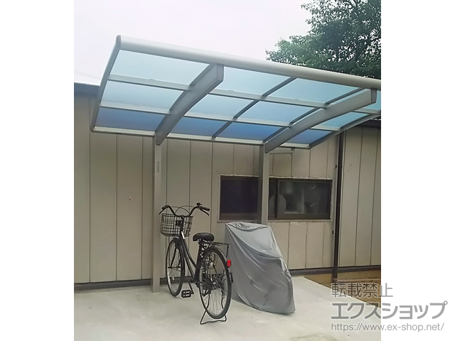 香川県高松市ののサイクルポート・駐輪場 レイナポートグランミニ 積雪〜20cm対応 施工例