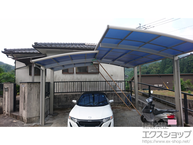熊本県熊本市ののカーポート レイナポートグラン　積雪〜20cm対応 施工例