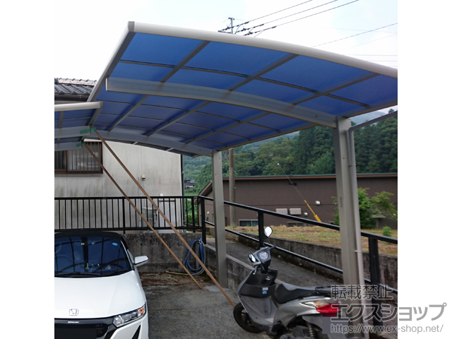 熊本県熊本市ののカーポート レイナポートグラン　積雪〜20cm対応 施工例