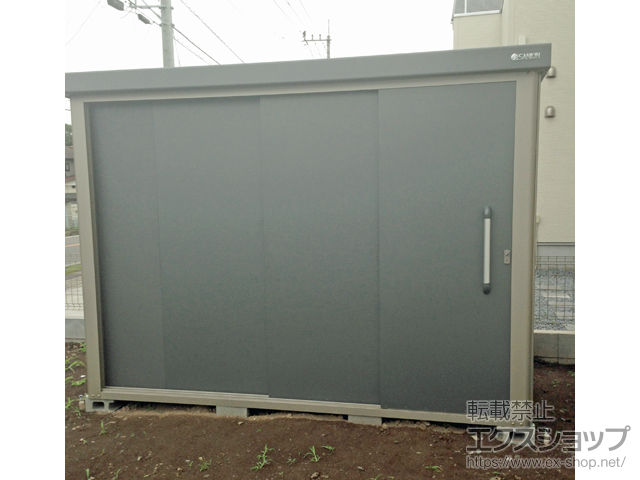 群馬県高崎市のの物置・屋外倉庫 エスケーエイト SK8-130 一般型 2600×1600×1940 SK8-130-GK 施工例