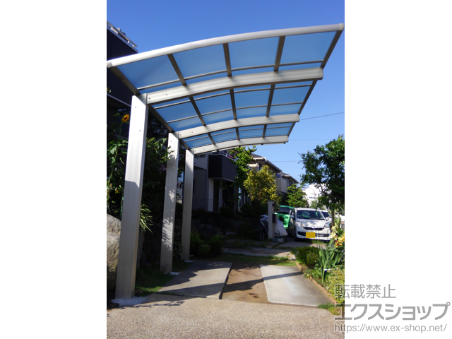 東京都八王子市ののカーポート レイナポートグラン50 積雪〜50cm対応 施工例