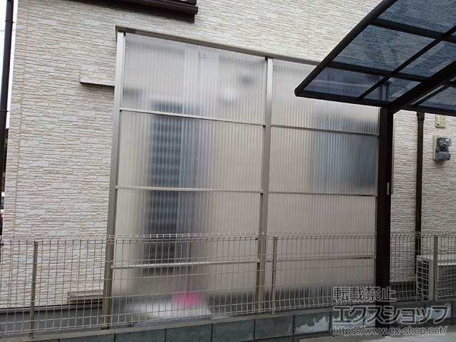 大分県大分市のykkapストックヤード施工例 ストックヤードii オープンタイプ 積雪 ｃｍ対応 1