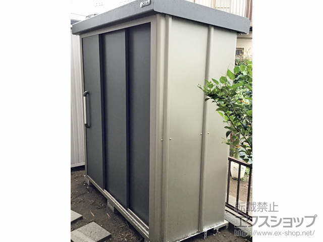 神奈川県藤沢市のの物置・屋外倉庫 エスケーエイト SK8-50 一般型 1800×800×1940 SK8-50-GK 施工例