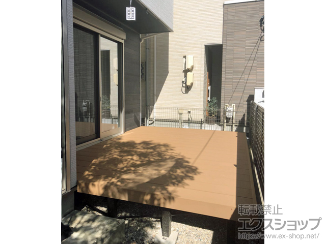 愛知県清須市ののウッドデッキ リウッドデッキ 200 施工例