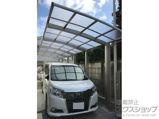 東京都杉並区ののカーポート レイナポートグラン50 縦連棟 積雪50cm対応 施工例