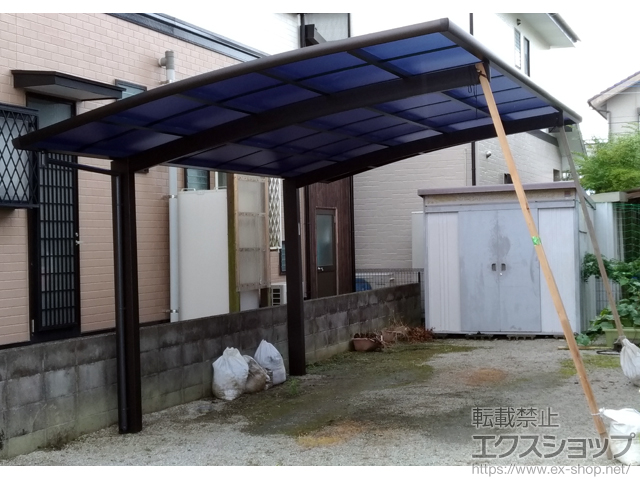 佐賀県小城市ののカーポート レイナポートグラン　積雪〜20cm対応 施工例