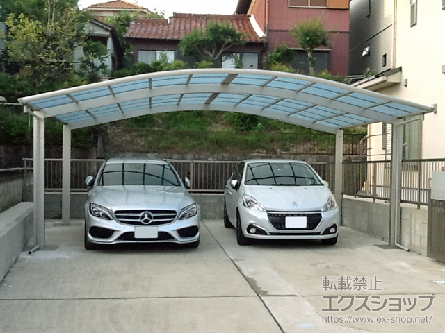 愛知県瀬戸市ののカーポート レイナツインポートグラン　積雪〜20cm対応 施工例