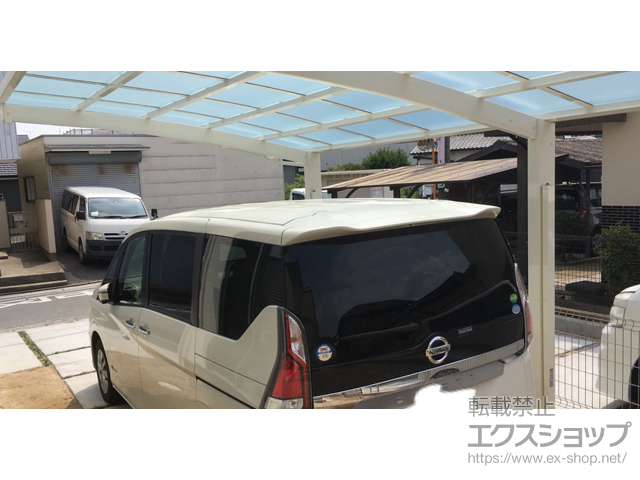 福岡県久留米市ののカーポート レイナポートグラン　積雪〜20cm対応 施工例