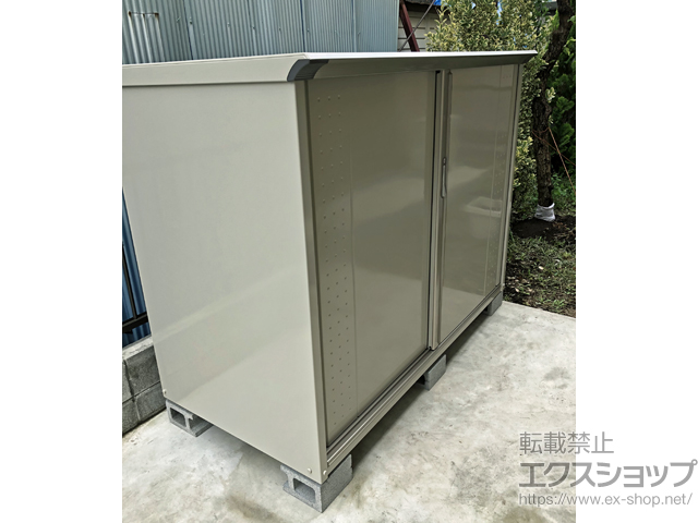 東京都三鷹市のの物置・屋外倉庫 グランプレステージジャンプ 1879×900×1400 GP-199C-F-MW 施工例