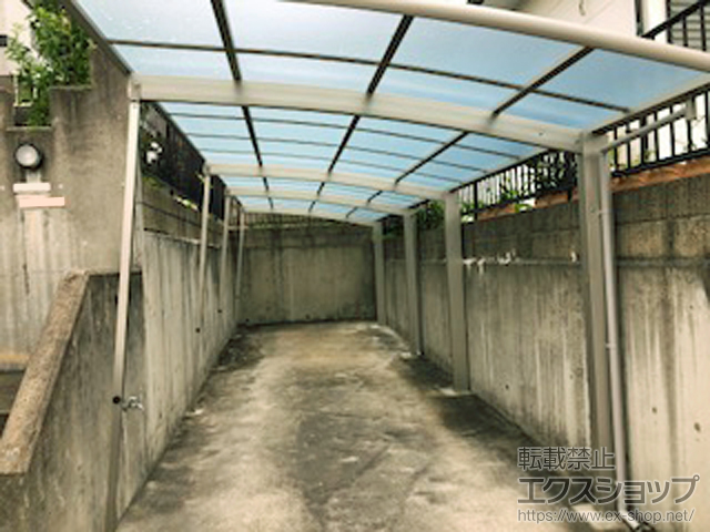 福岡県北九州市ののカーポート レイナポートグラン 縦連棟　積雪〜20cm対応 施工例