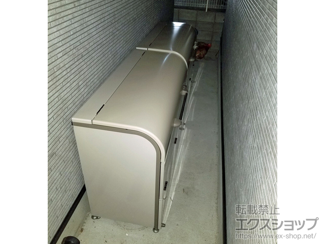 福岡県福岡市ののゴミステーション ダストピット Uタイプ DPUB-500 500L DPUB-500 施工例