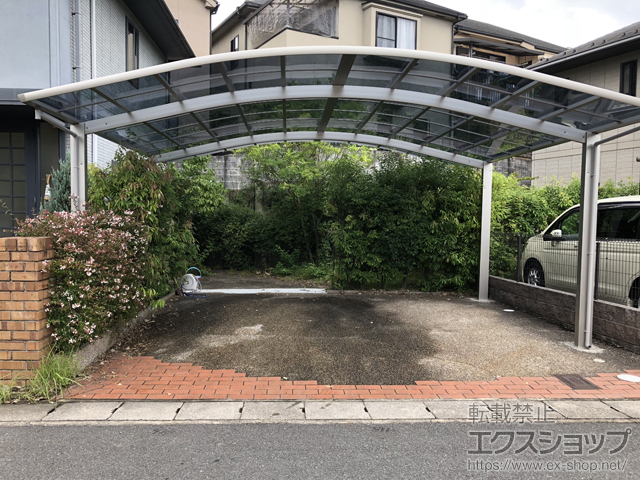 京都府京都市ののカーポート レイナツインポートグラン　積雪〜20cm対応 施工例