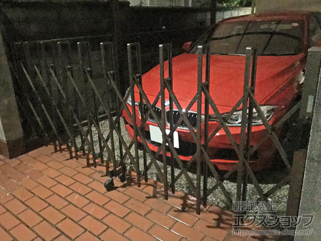 大阪府堺市ののカーゲート トリップゲート RA型 ノンレール 片開き 33S 施工例