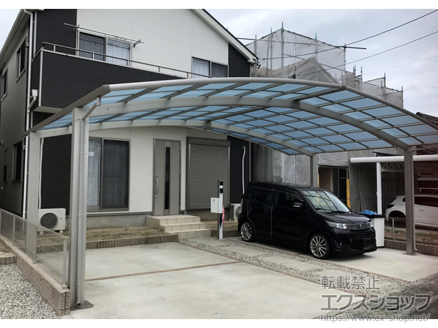 愛知県田原市ののカーポート レイナトリプルポートグラン　積雪〜20cm対応 施工例