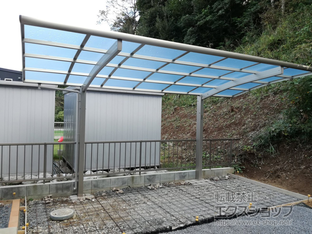 茨城県鹿嶋市ののカーポート レイナポートグラン　積雪〜20cm対応 施工例