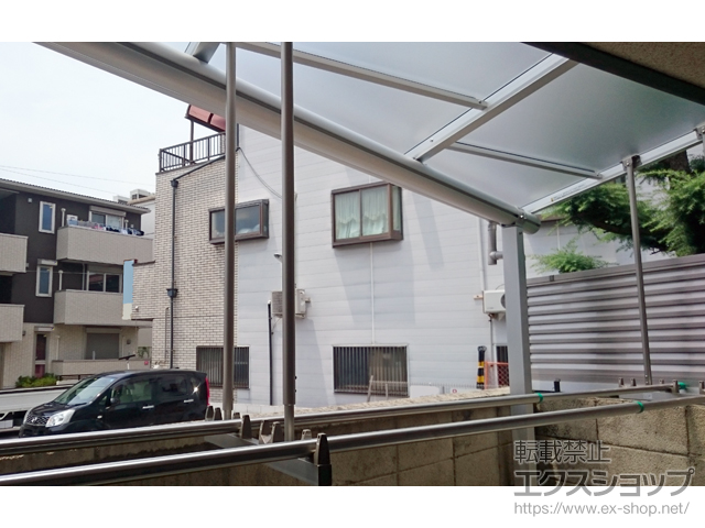 大阪府大阪市ののテラス屋根 ヴェクターテラス F型 テラスタイプ 単体 積雪〜20cm対応 施工例