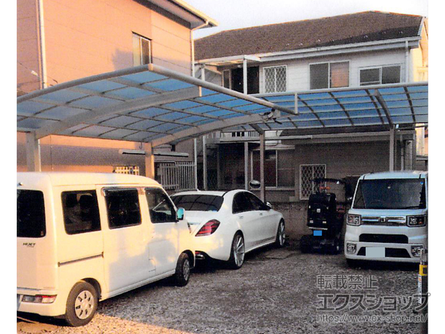 神奈川県横浜市ののカーポート レイナポートグラン　積雪〜20cm対応 施工例