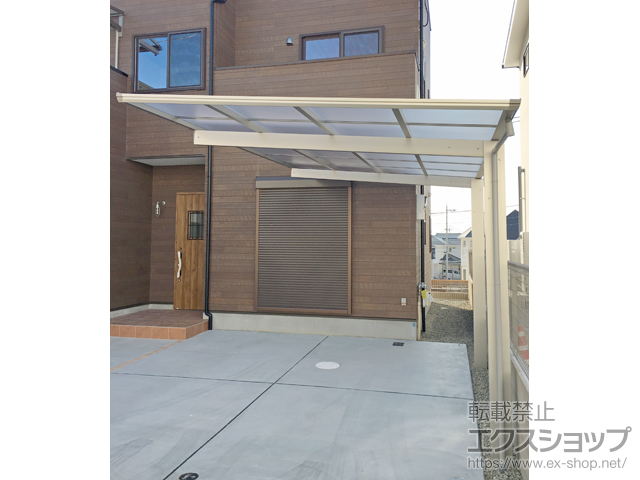 兵庫県神戸市ののカーポート エフルージュグラン　積雪〜20cm対応 施工例