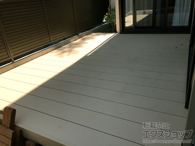 東京都練馬区ののウッドデッキ リウッドデッキ 200 施工例