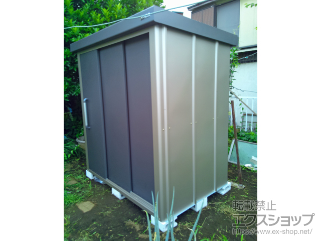 神奈川県横浜市のの物置・屋外倉庫 エスケーエイト SK8-70 一般型 1800×1200×1940 SK8-70-GK 施工例