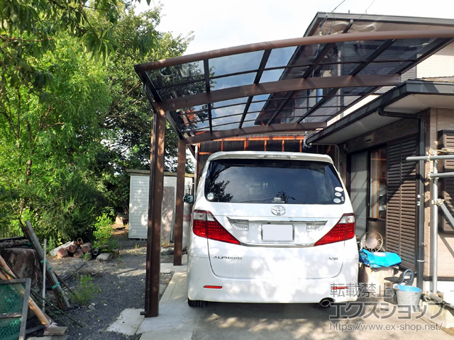 岐阜県中津川市ののカーポート レイナポートグラン　積雪〜20cm対応 施工例