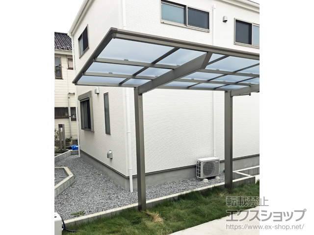 東京都葛飾区ののカーポート ソリッドポート 積雪〜20cm対応 施工例