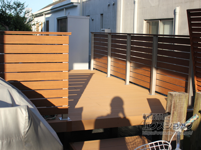 神奈川県横浜市ののウッドデッキ リウッドデッキ 200 施工例