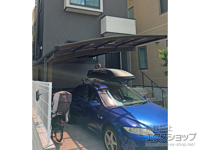 東京都大田区ののカーポート レイナポートグラン　積雪〜20cm対応 施工例