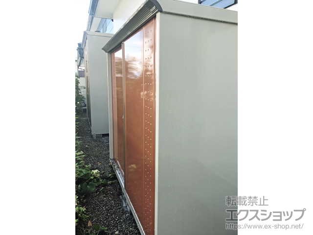 高知県高知市のの物置・屋外倉庫 グランプレステージジャンプ 2247×900×2100 GP-229H-F-TR 施工例