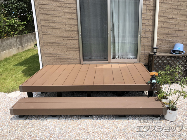 宮城県仙台市ののウッドデッキ リウッドデッキ 200 施工例