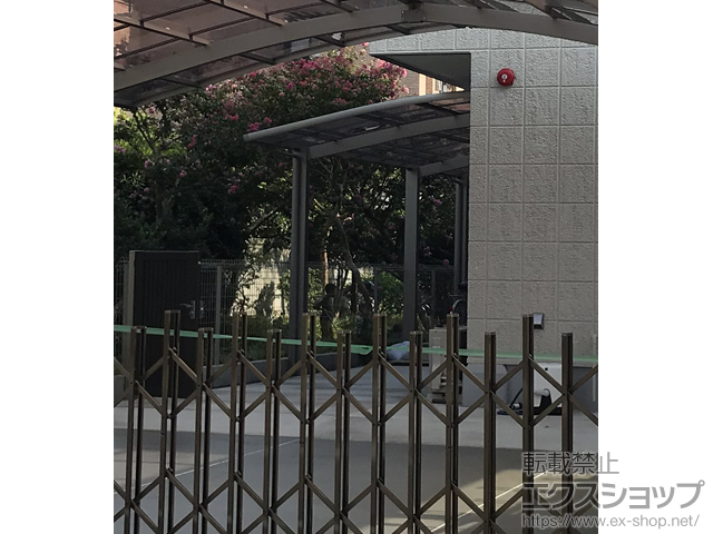 東京都江戸川区ののカーポート ネスカR (ラウンドスタイル) 延長 積雪〜20cm対応 施工例